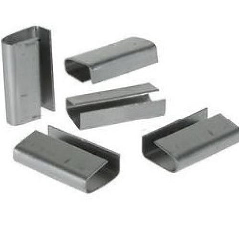 Metal Seals Heavy Duty - Silver, 19mm, 0.8 Gauge (Box Of 1000)