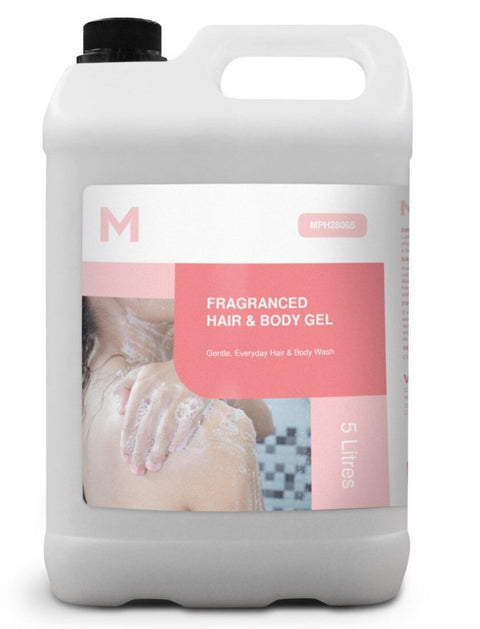 Fragranced Hair & Body Gel - White, 5L Refill Bottle