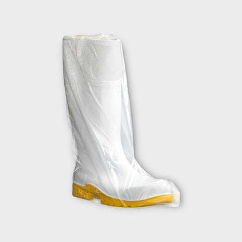 Polyethylene Boot Covers - Clear, 510mm x 70mu (Box Of 250)