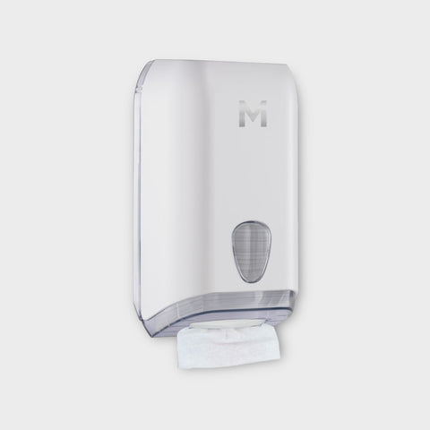 Interleave Toilet Tissue Dispenser - White, 700 Sheet Capacity