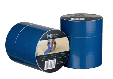 Premium Cloth Tape - Blue, 48mm x 30m x 250mu (Box Of 36)