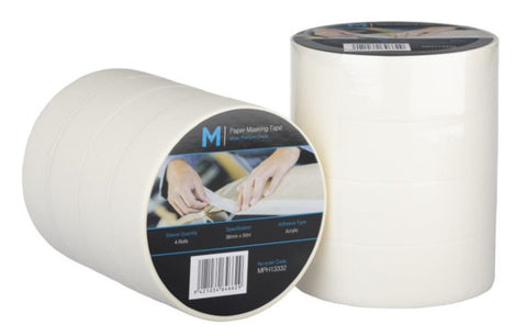 General Purpose Masking Tape - Cream, 36mm x 50m x 130mu (Box Of 48)