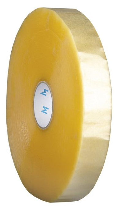 Freezer Grade Acrylic Machine Packaging Tape - Clear, 48mm x 1500m x 60mu (Box Of 5 Rolls)