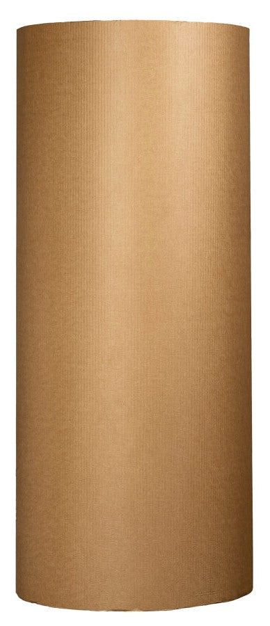 Corrugated Cardboard Roll - Brown, 1400mm x 75m