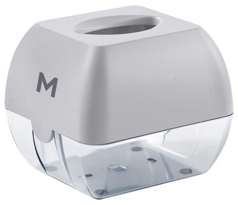 Cube Tissue Dispenser - Silver, 90 Sheet Capacity *Wall Mountable