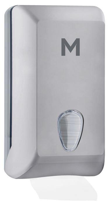 Half Slimfold Towel Dispenser - Silver, 400 Sheet Capacity