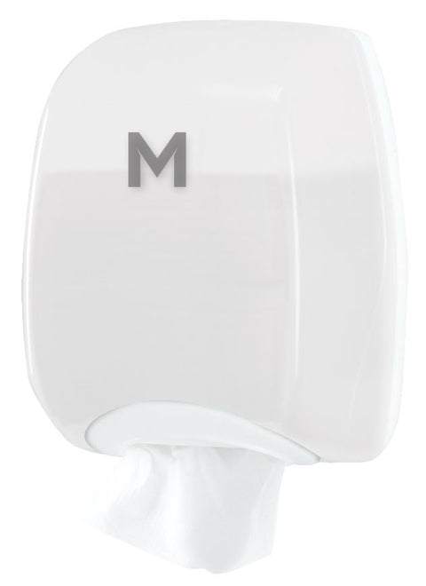 Eco Interleave Tissue Dispenser - White, 400 Sheet Capacity