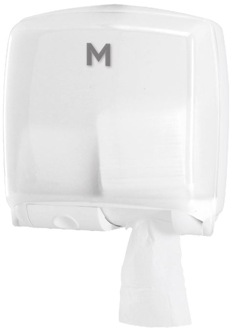 Eco Interleave Tissue Dispenser - White, 1400 Sheet Capacity