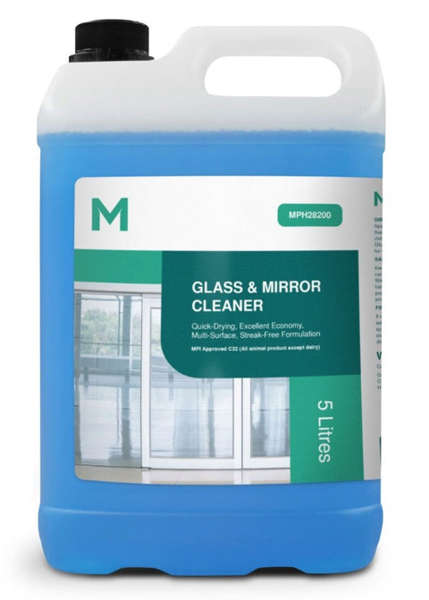 2 X Glass & Mirror Cleaner - Blue, 5L Refill Bottle