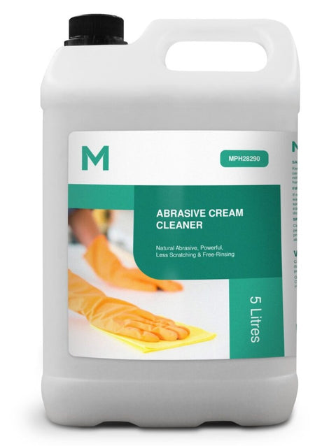 2 X Abrasive Cream Cleanser - White, 5L Refill Bottle