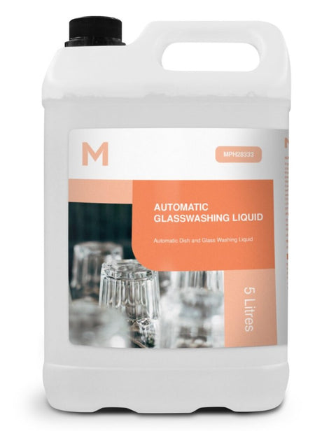 Automatic Glasswashing Liquid - Clear, 5L Refill Bottle