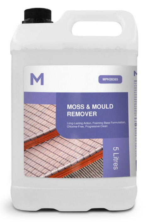 2 X Moss & Mould Remover - Clear, 5L Refill Bottle