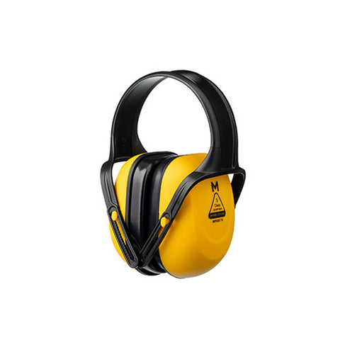 Base Headband Earmuffs - Yellow/Black, Class 5, 26.9dB Rated