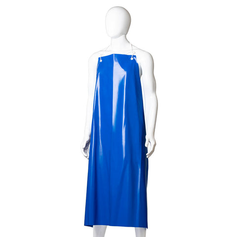 Reusable TPU Apron with Hooks, 900mm x 1200mm x 300mu x 30 pieces - Blue