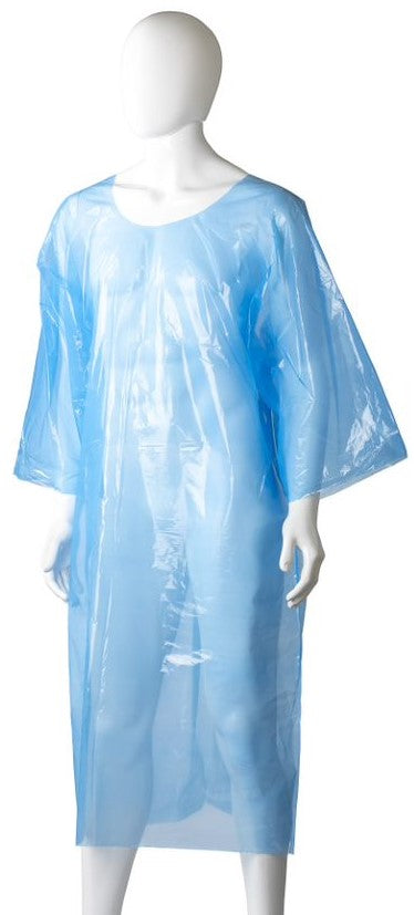 Polyethylene Splash Jacket - Blue, 800mm x 1300mm x 30mu (Box Of 200)