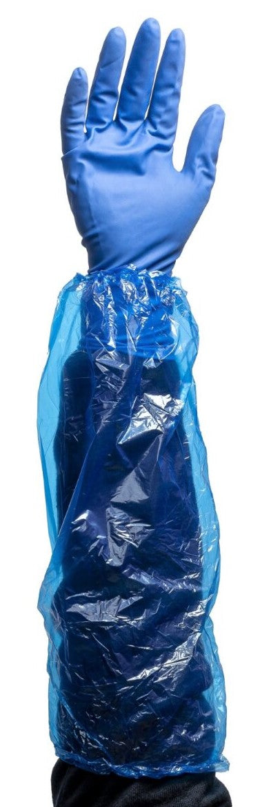 Polyethylene Sleeve Covers - Blue, 200mm x 400mm x 20mu (Box Of 1600)