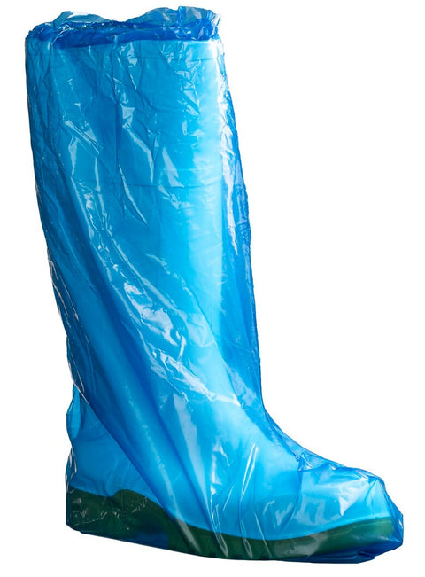 Polyethylene Boot Covers - Blue, 510mm x 70mu (Box Of 250)