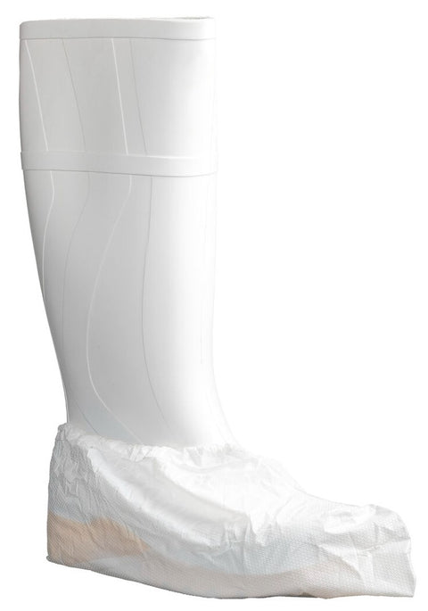 Laminated CPE Shoe Covers - White, 200mm x 400mm (Box Of 160)