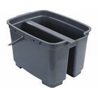 Large Cleaning Caddy - Grey, Holds 6 Bottles