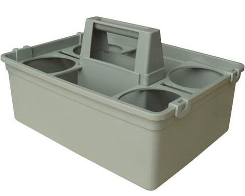 Cleaning Caddy - Grey, Holds 4 Bottles
