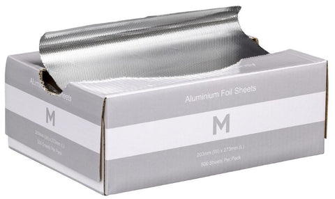 Premium Foil Sheets Medium - Silver, 203mm x 273mm x 15mu,500 Sheets(Box Of 6 Dispensers)