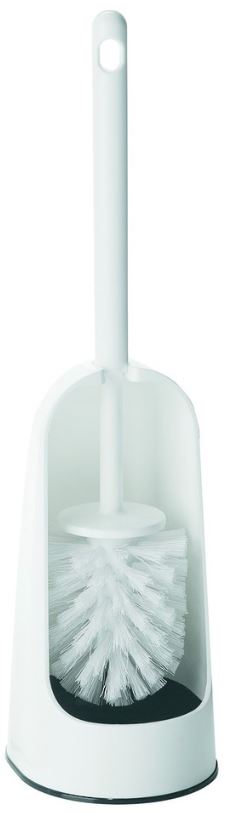 Clean Line Toilet Tidy Set - White, Plastic (Box Of 6)