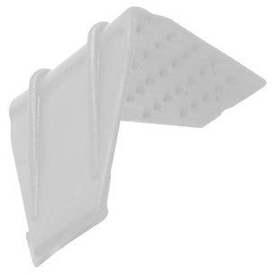 HD Polypropylene Corner Protectors - White, 32mm, 60mm x 50mm (Box Of 1000)