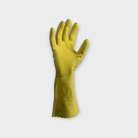 Silverlined Latex Gloves Powder Free - Yellow, S, 300mm Cuff, 70.0g (Box Of 192)