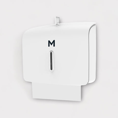 Mini Slimfold Towel Dispenser - White, 300 Sheet Capacity